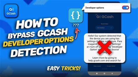 Tutorial Gcash Bypass Developer's Option and Root Detection.